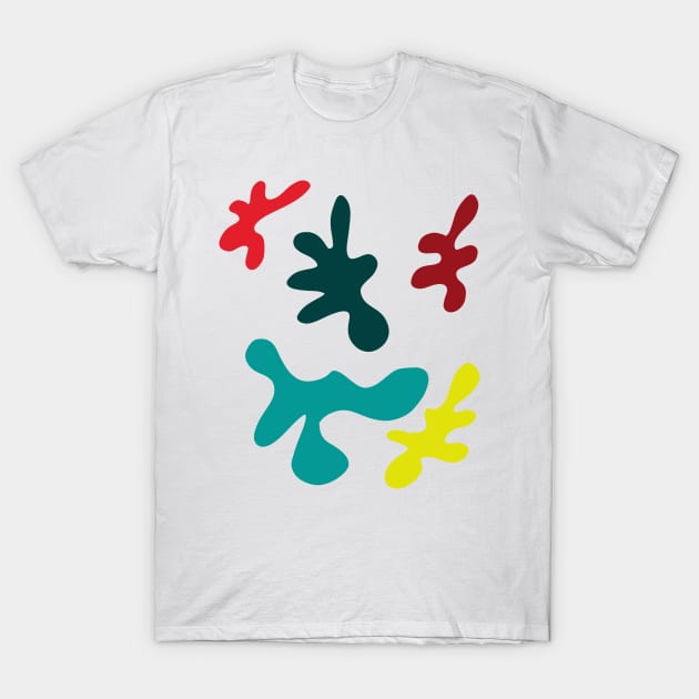 Colorful abstracts T-Shirt by BertanB